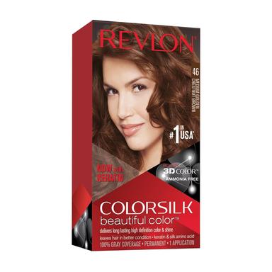 COLORSILK Medium Golden Chestnut Brown