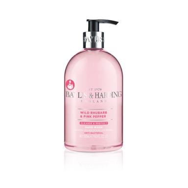 Hand Wash Wild Rhubarb & Pink Anti Bact