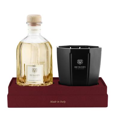Set 500ml Diffuser &  Candle Ambra